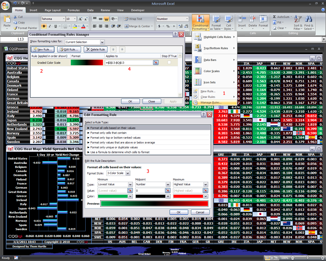 Make A Heat Map In Excel World Map Hot Sex Picture 9928